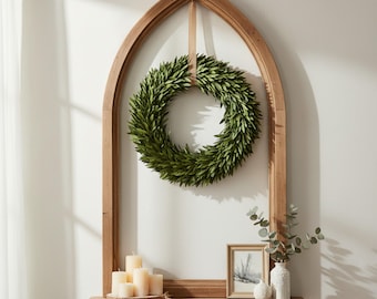 20" Real Preserved Olive Wreath