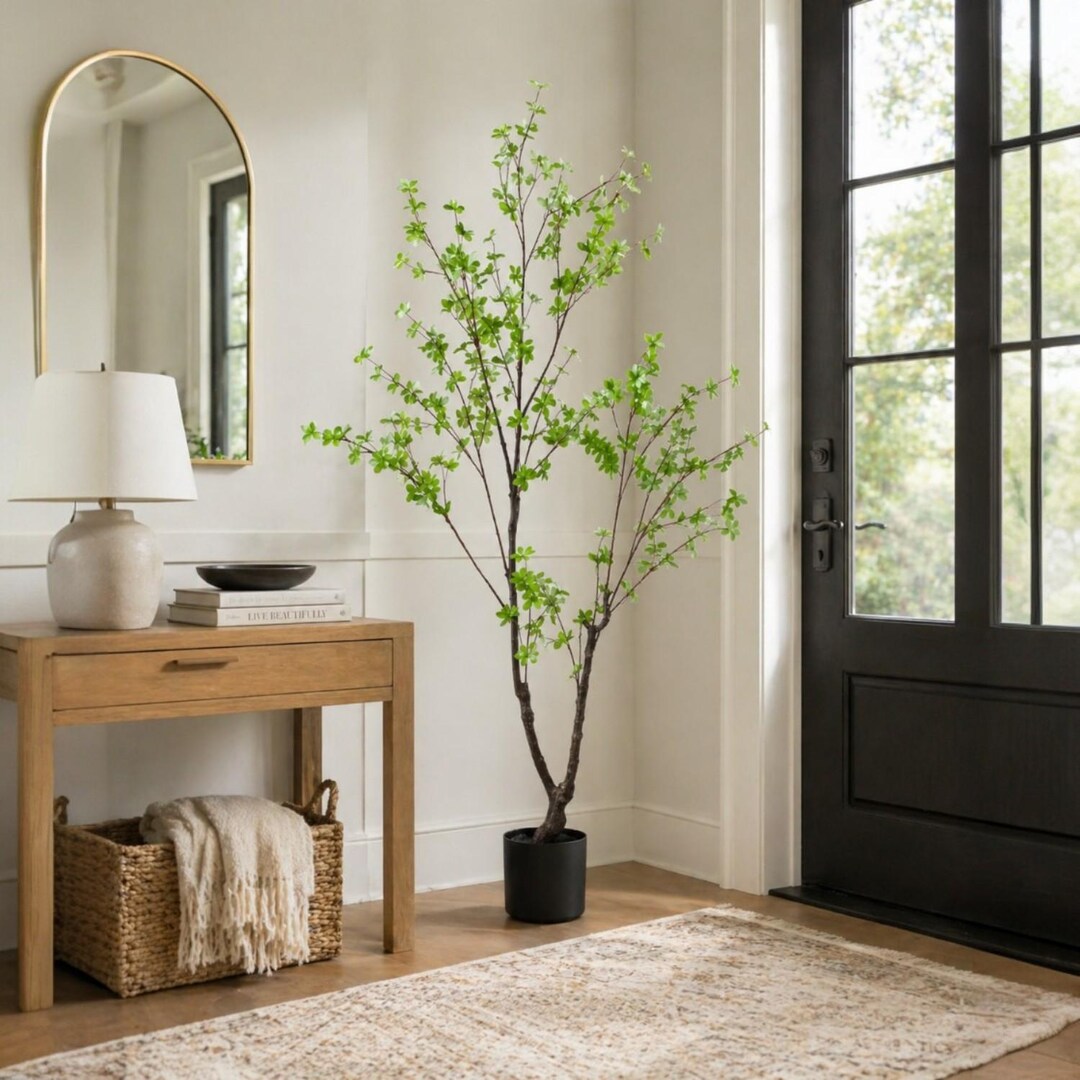 6' Faux Enkianthus Tree, Tall Artificial Tree for Indoor Home Decor - Etsy
