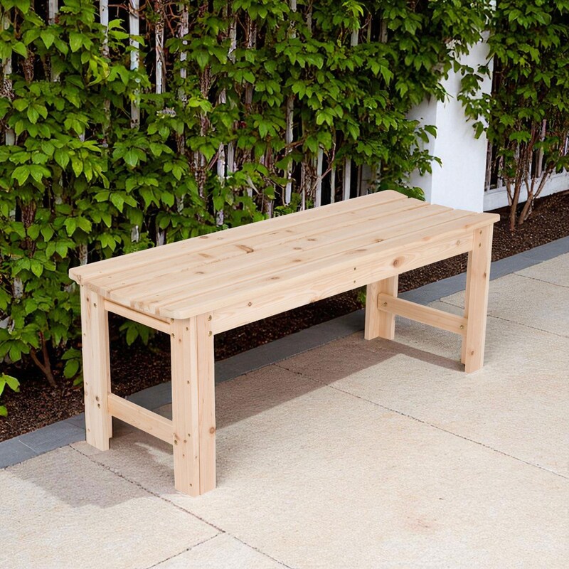 Cedar Bench - Etsy