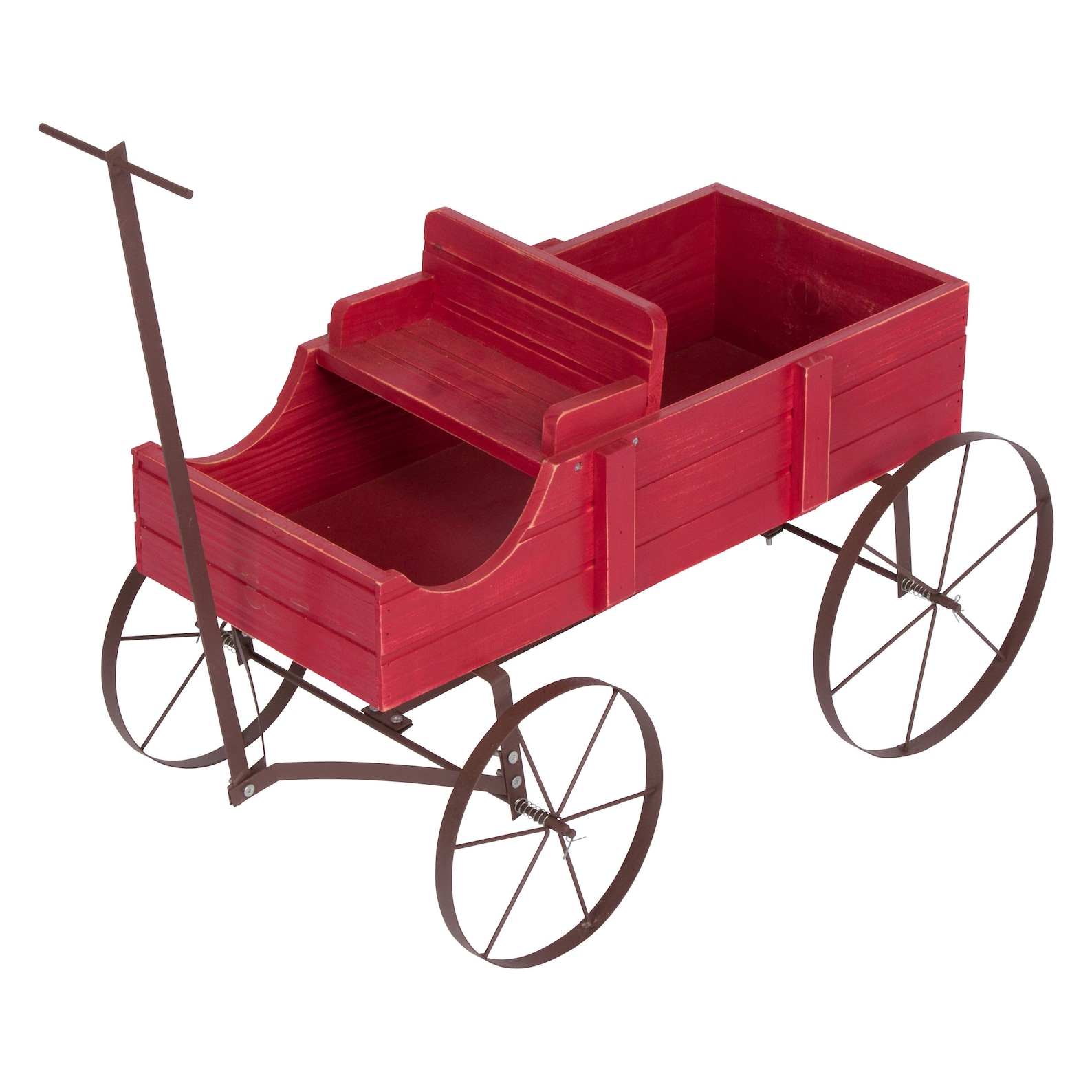 Decorative Buckboard Wagon Planter Cedar Wood Classic Wooden Etsy