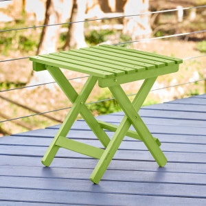 19&quot; Square Adirondack Folding Table in Multiple Colors #4119 (Hydro-Tex™  Finish)