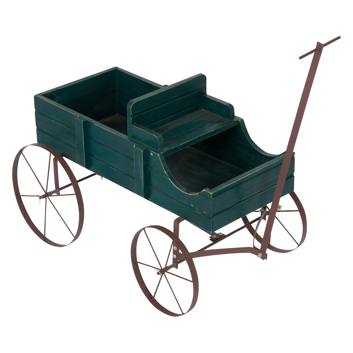 Decorative Buckboard Wagon Planter Cedar Wood Classic Wooden Etsy