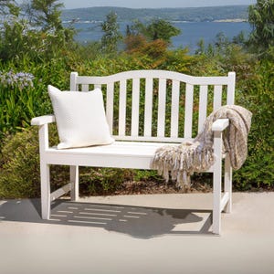 45&quot; Belfort II Garden Wood Bench with HYDRO-TEX Finish (4212)