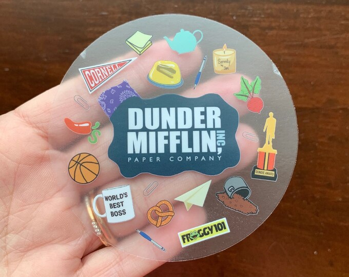 The Office Icons Sticker, the Office Memorabilia Sticker, the Office