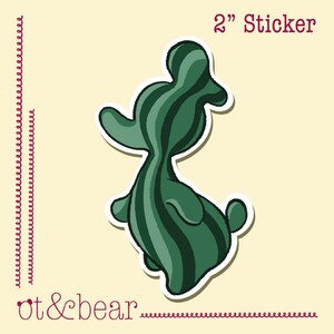 Sticker Sonora-eend | Waterdicht, handgemaakt