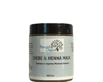 Chebe Henna Hair Mask | Ayurvedic Detangling Conditioner/ Shiny and Soft Healthy Hair/All hair Types