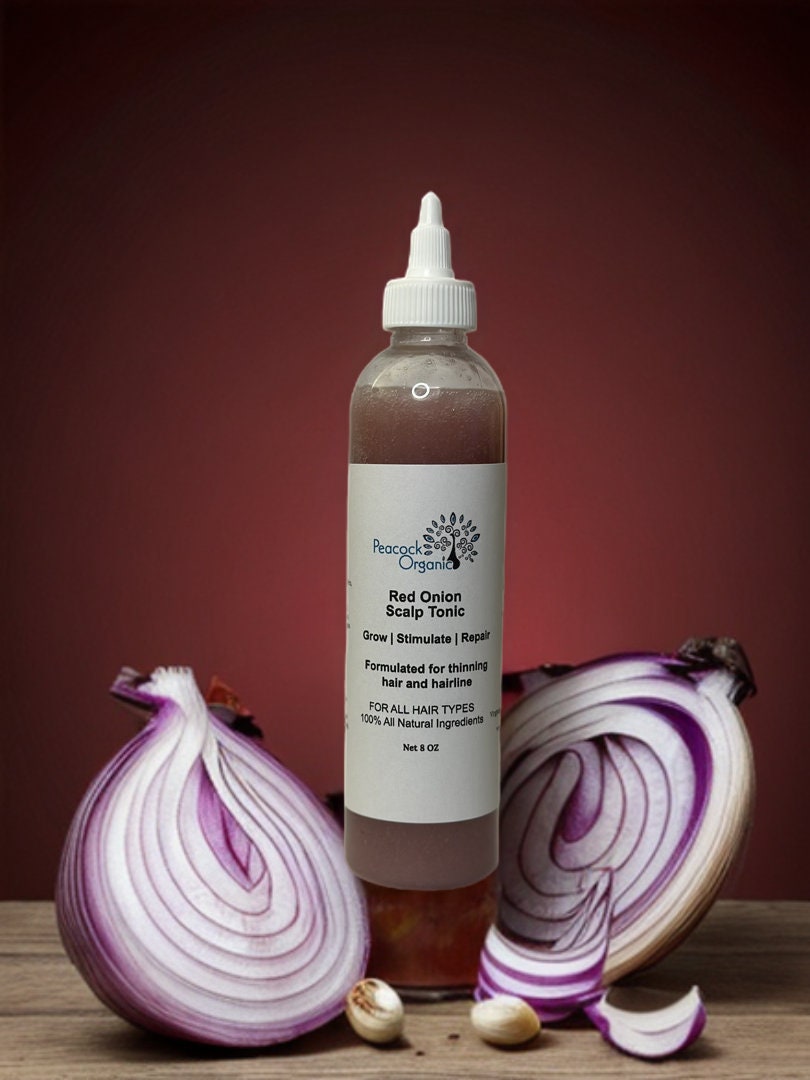 Red Onion Juice Tonic for Thinning Hair, Strong Hair Follicles, Hair Growth Etsy