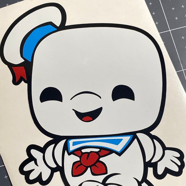 Stay Puft Layered Vinyl Decal