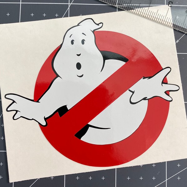 Ghostbusters Layered Permanent Vinyl Decal