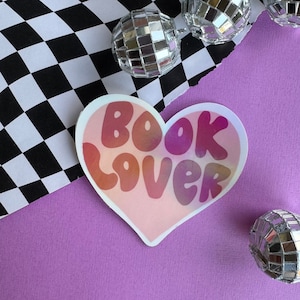 Bookish Things -Kindle Aufkleber, Emotional Support Kindle Aufkleber, Bookish Merch, Holografische Kindle Aufkleber
