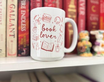 Book Lover Coffee Mug: Cozy Bookish Cup for Readers