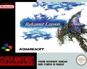 Bahamut Lagoon - SNES - Repro Box - Superior Quality