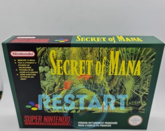 Secret of Mana - SNES - Repro Box - Premium Quality
