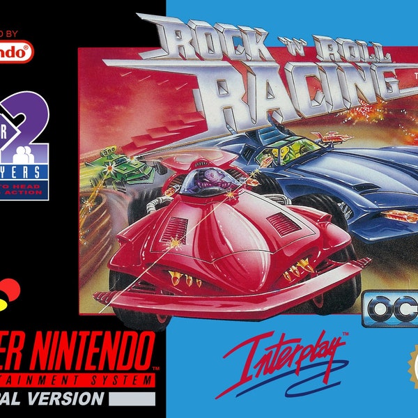 Rock'n Roll Racing - SNES - Boîte Repro - Qualité supérieure