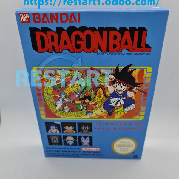 Dragon Ball - NES - Boîte Repro - Qualité supérieure