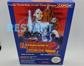 Mega Man 2 - NES - Repro Box - Premium Quality