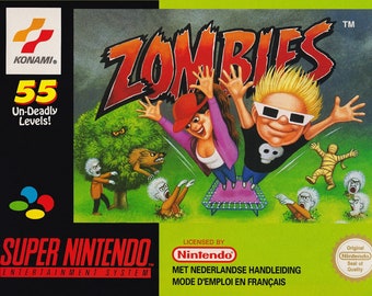 Zombies - SNES - Repro Box - Superior Quality