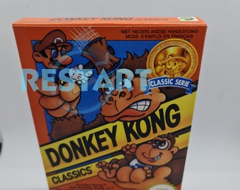 Donkey Kong Classic - NES - Repro Box - Top Quality