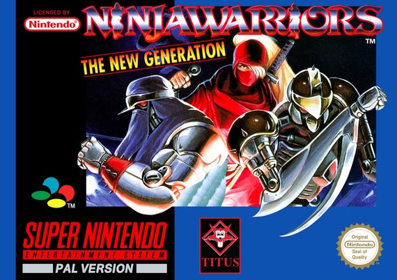 Ninja warriors the new on sale generation snes