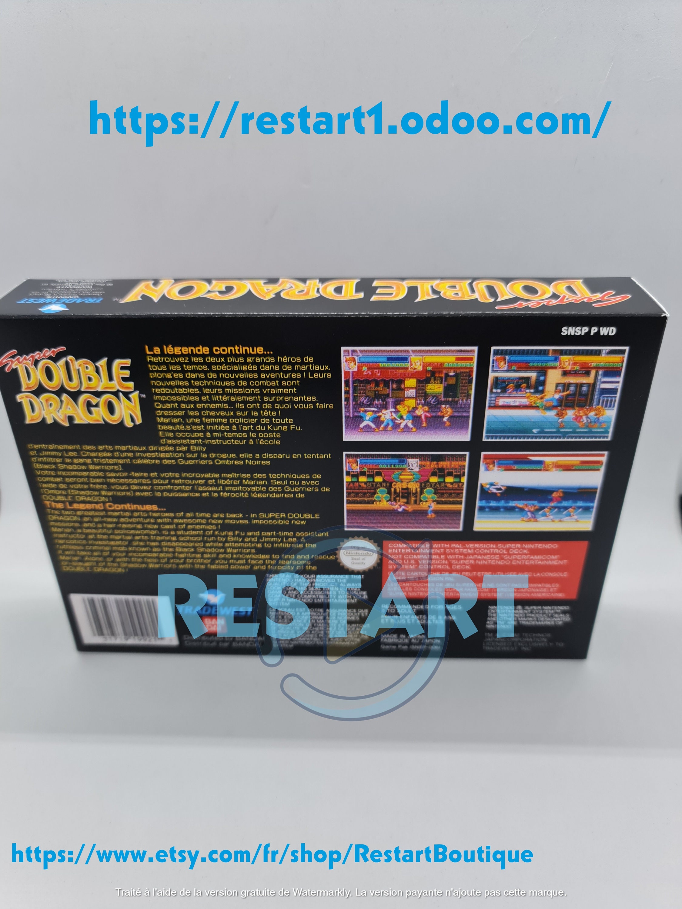 Return of Double Dragon (Compatible with Aftermarket SNES systems only) -  Super Nintendo | Tradewest | GameStop