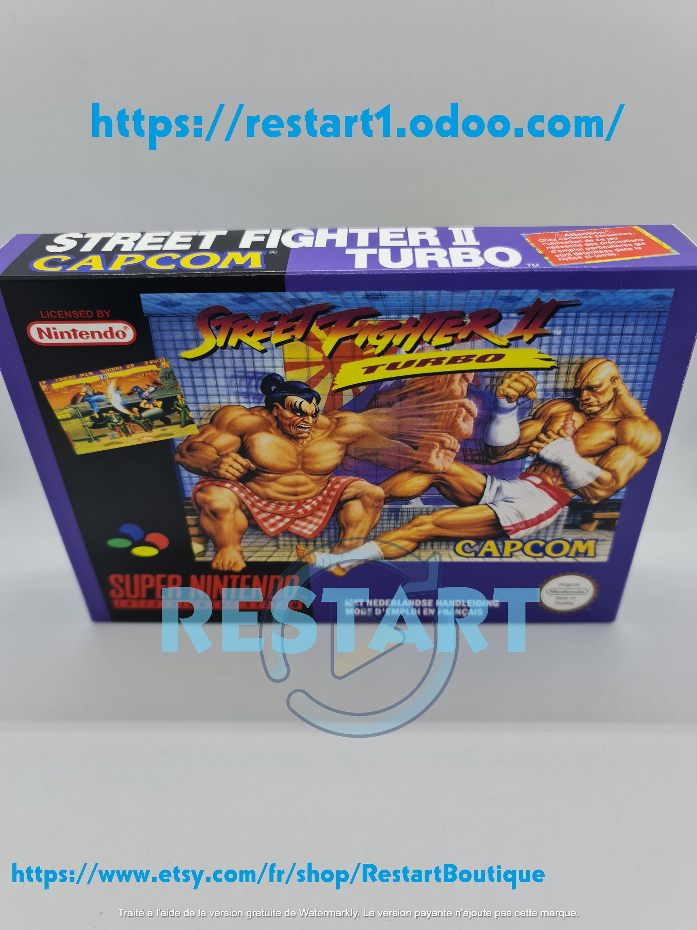 Guile Set of 2 TCG Street Fighter 2 Super Famicom Video Game Card Japanese  JP 5