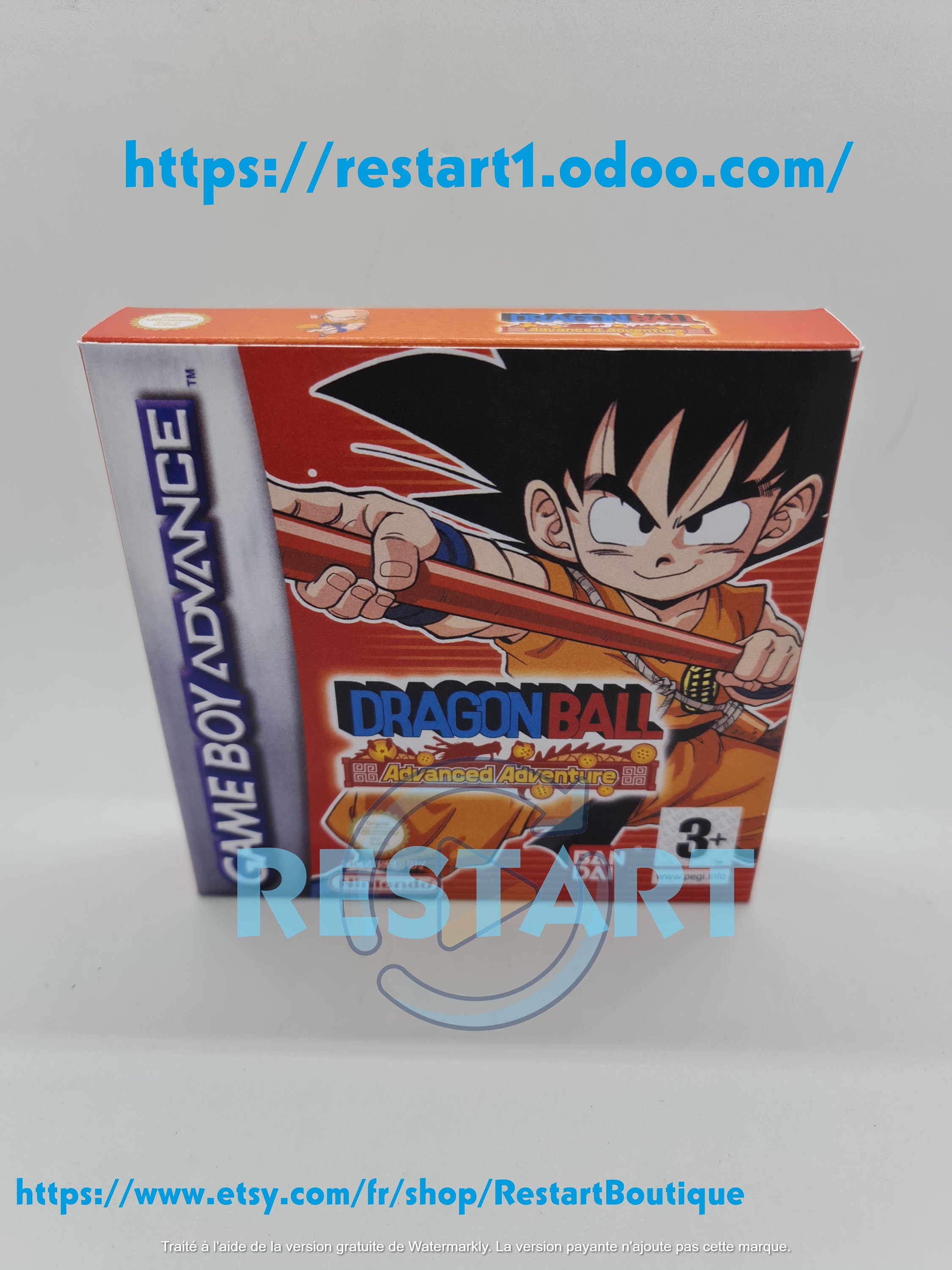 Dragon Ball Z the Anime Adventure Game. collection complète