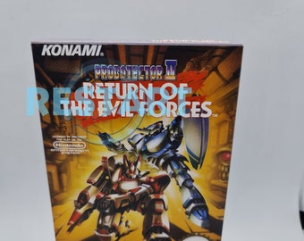 Probotector 2 - Return Of The Evil Forces - NES - Repro Box - Premium Quality