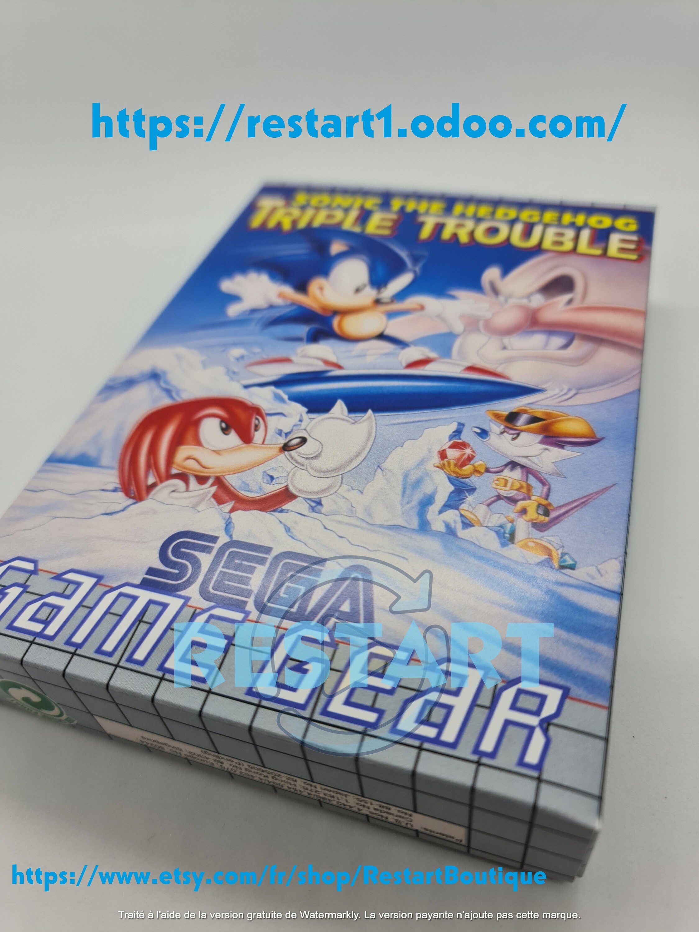 Sonic The Hedgehog - Triple Trouble ROM, GG Game