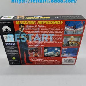 Mission Impossible N64 Repro Box Massima qualità immagine 2