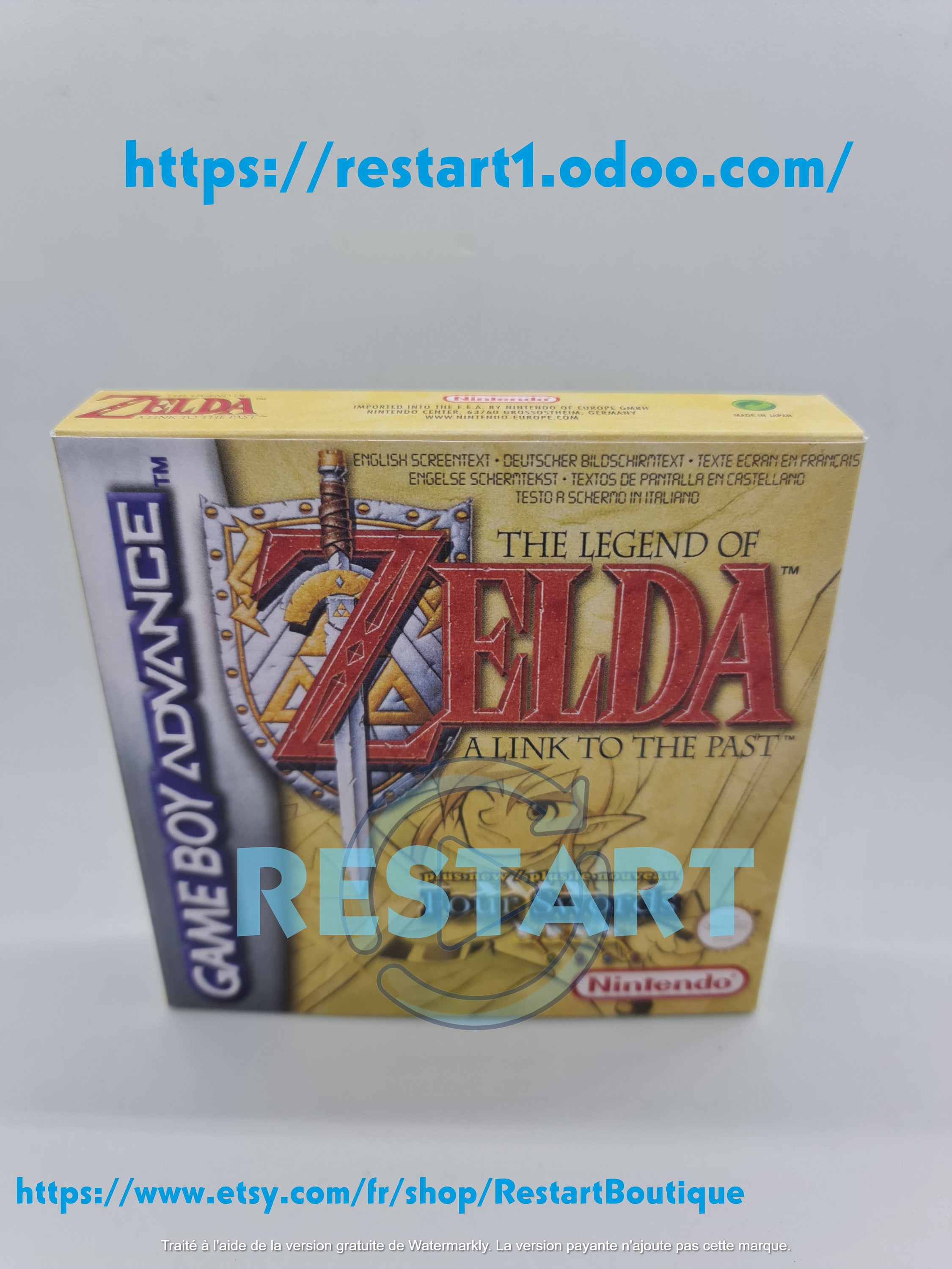 The Legend Of Zelda: A Link to the Past Game Boy Advance Japanese