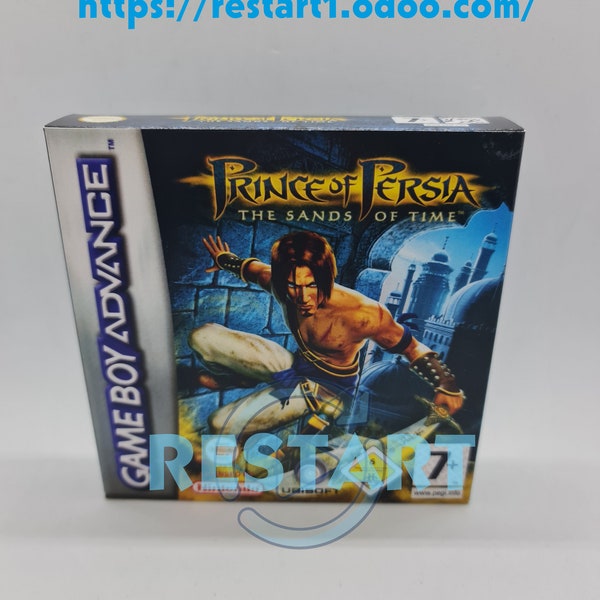 Prince Of Persia - The Sands Of Time - GBA - Repro Box - Premium Quality