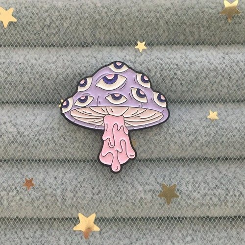 Heart Grain Ghost Enamel Pin Cute Pin Pins Birthday Gift for Etsy