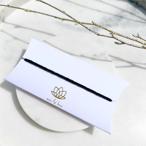 Kala Dhaga Nazar-armband – Karo Doro-enkelbandje, baby nazar-draad, boze oogbescherming