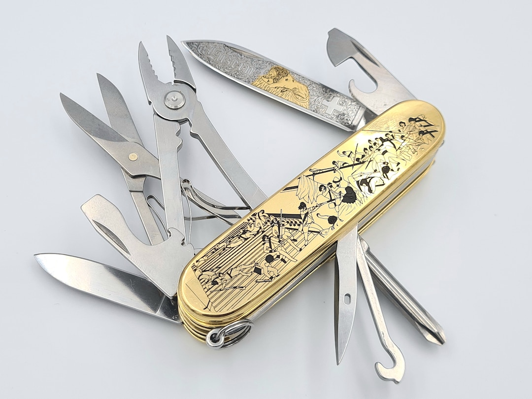 Swiss Army Knife Custom SAK Mod,sak Knife Modification,laserengraved