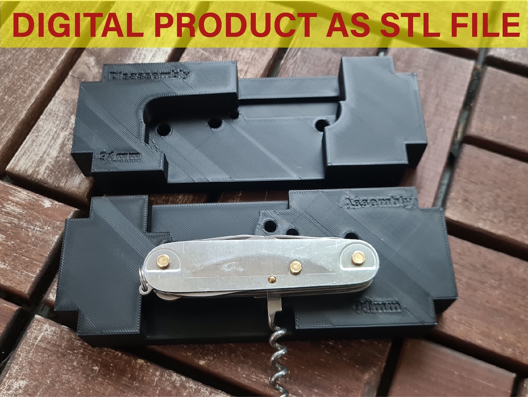 3D Printable Fixture & Jigs for Easy Assembly and Disassembly of 91 Mm