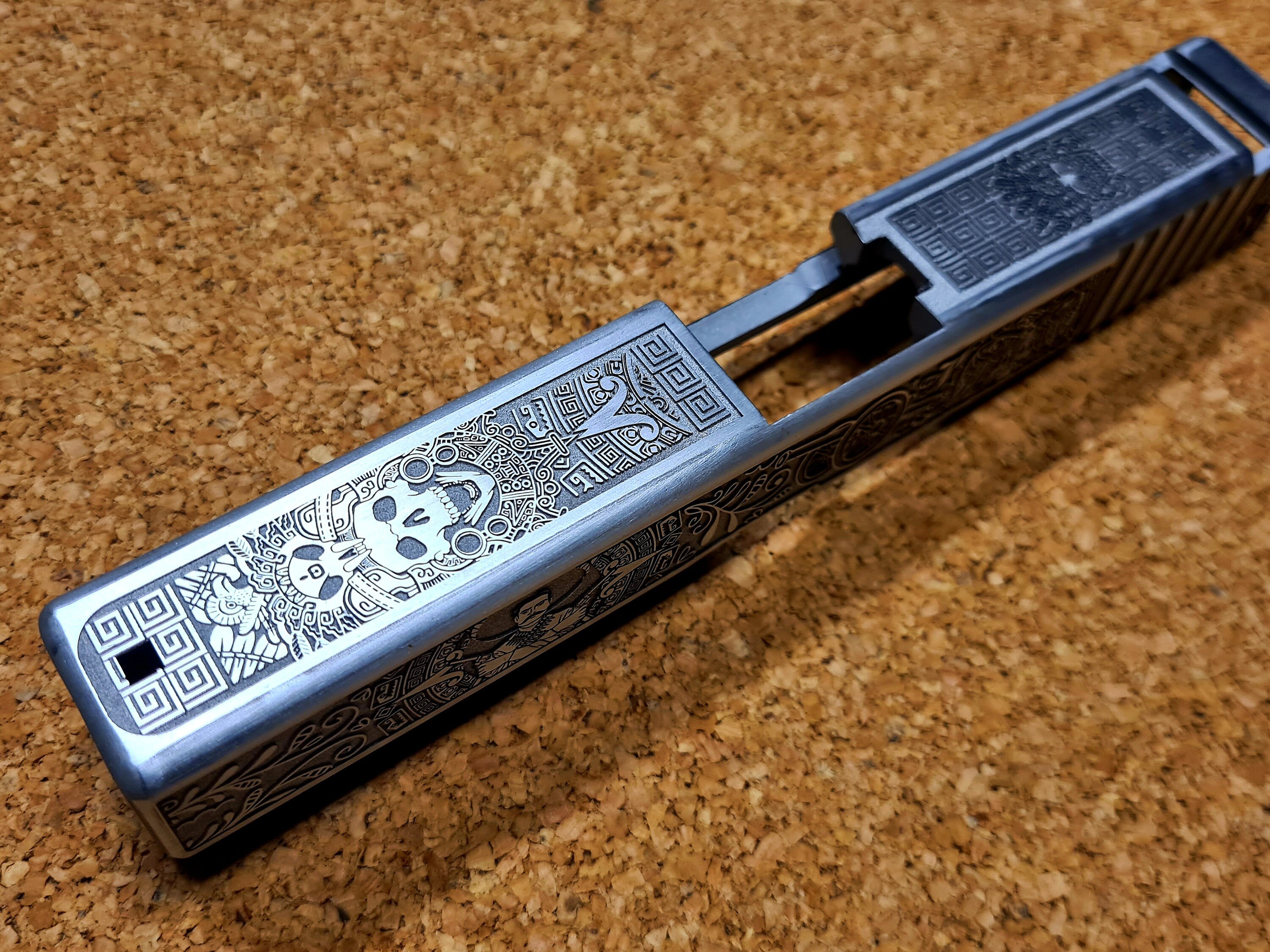 Aztec File for Glock19 Gen4 Mayan SVG Filepistol Slide - Etsy