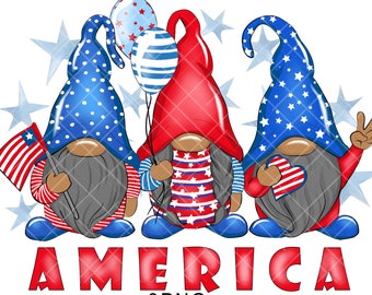 African American Gnomes PNG Clipart Patriotic Gonk Image Sign Independence Day Decal Tumbler Sublimation Digital  Graphic Waterslide Fourth