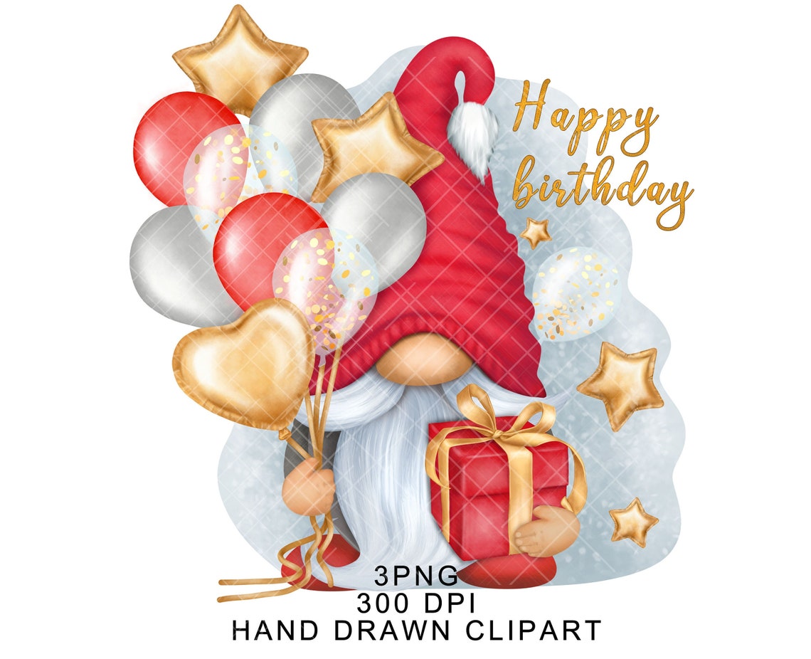 Birthday Gnome PNG Clipart Cute Gonk Image Happy Mothers Day Valentines ...