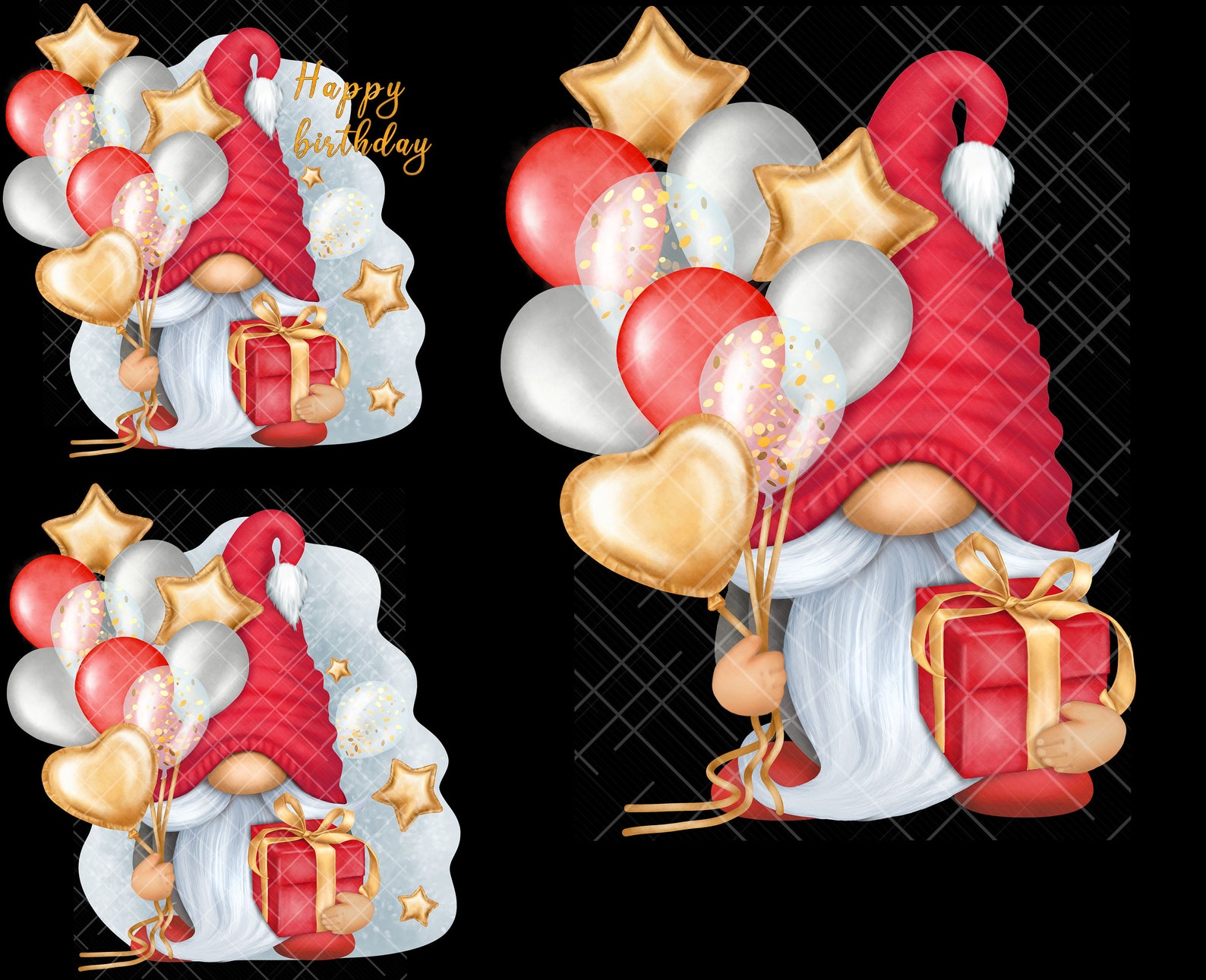 Birthday Gnome PNG Clipart Cute Gonk Image Happy Mothers Day Valentines ...