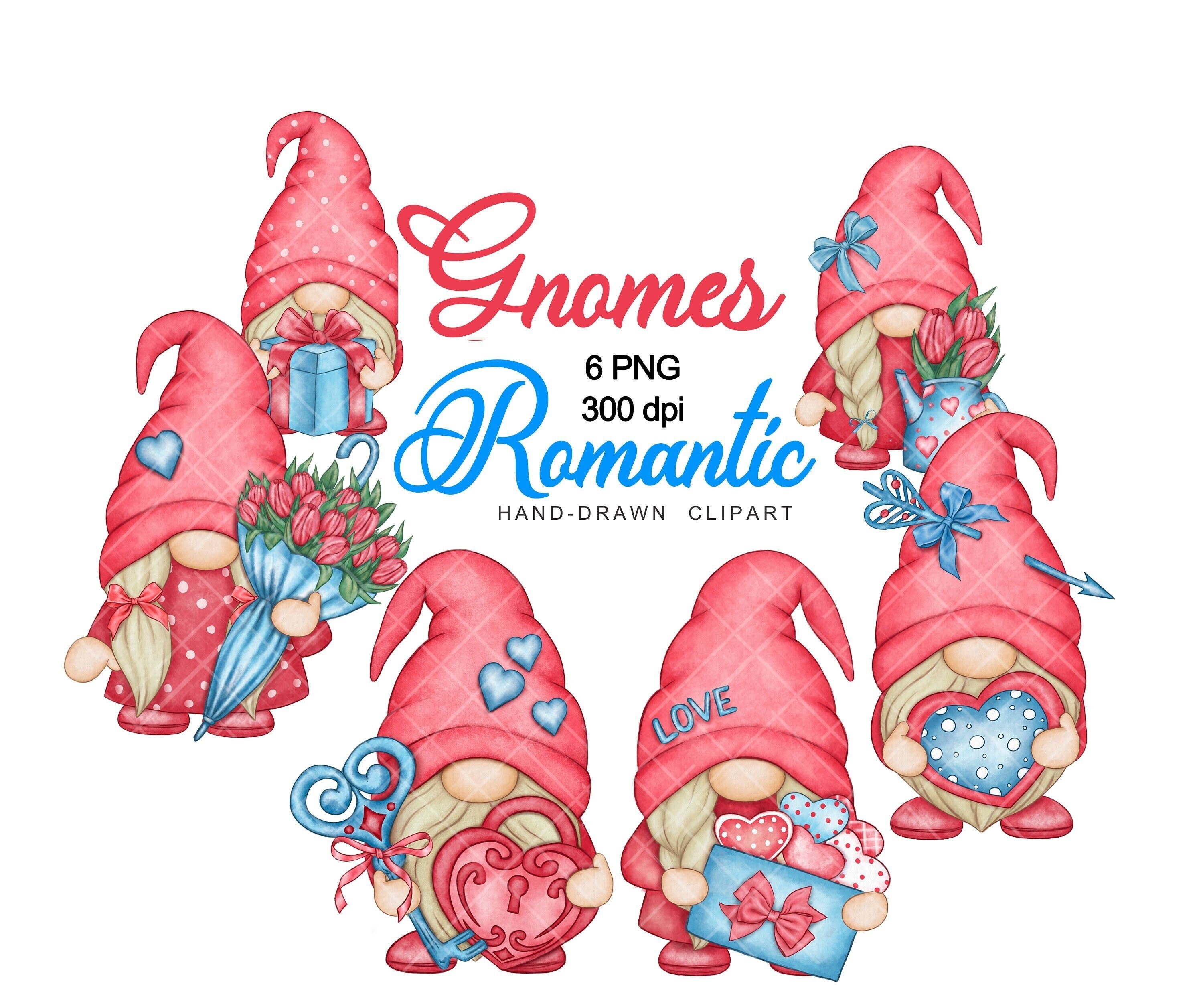 Valentines Gonk Valentine Gnome PNG Romantic Clipart Love Cute ...