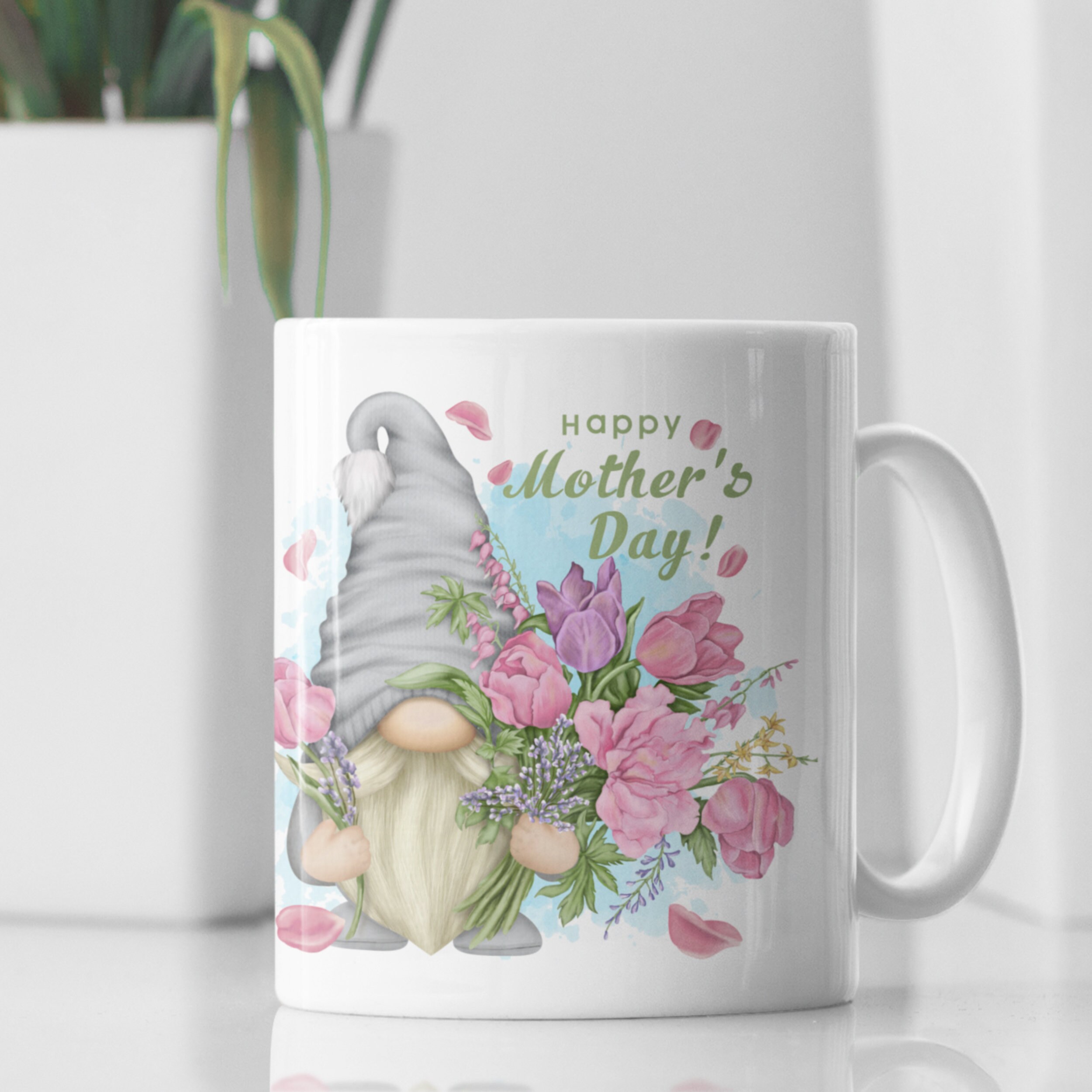 Gnome PNG Clipart Cute Gonk Hello Spring Happy Mothers Day Birthday ...