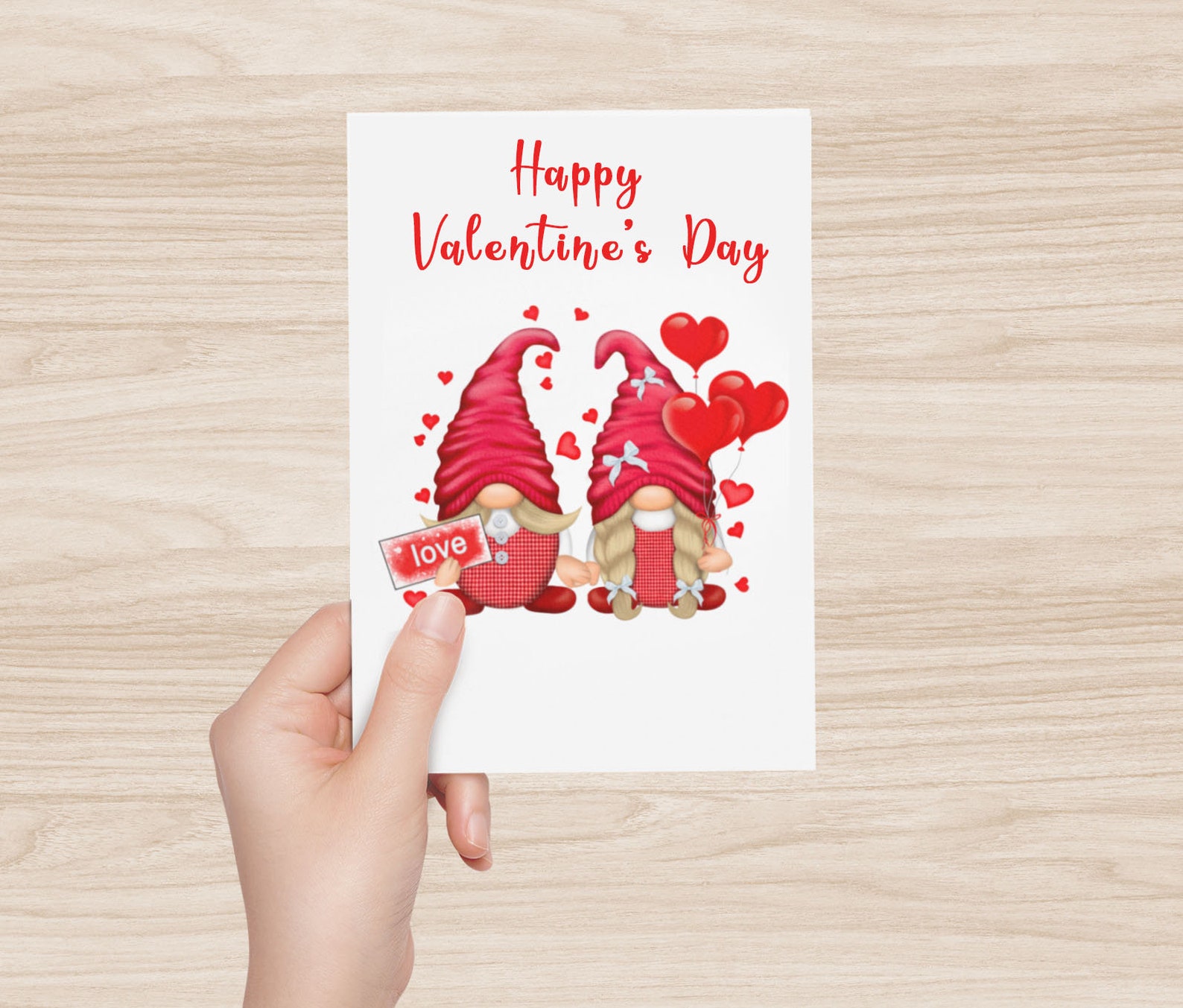 Valentines Day Gnome PNG Gonk Clipart Love Cute Hand Drawn Graphics ...