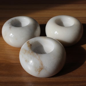 marble candle holder, natural marble, original marble, candle holder, tealight candle holder, gift, gift for her, gift for him
