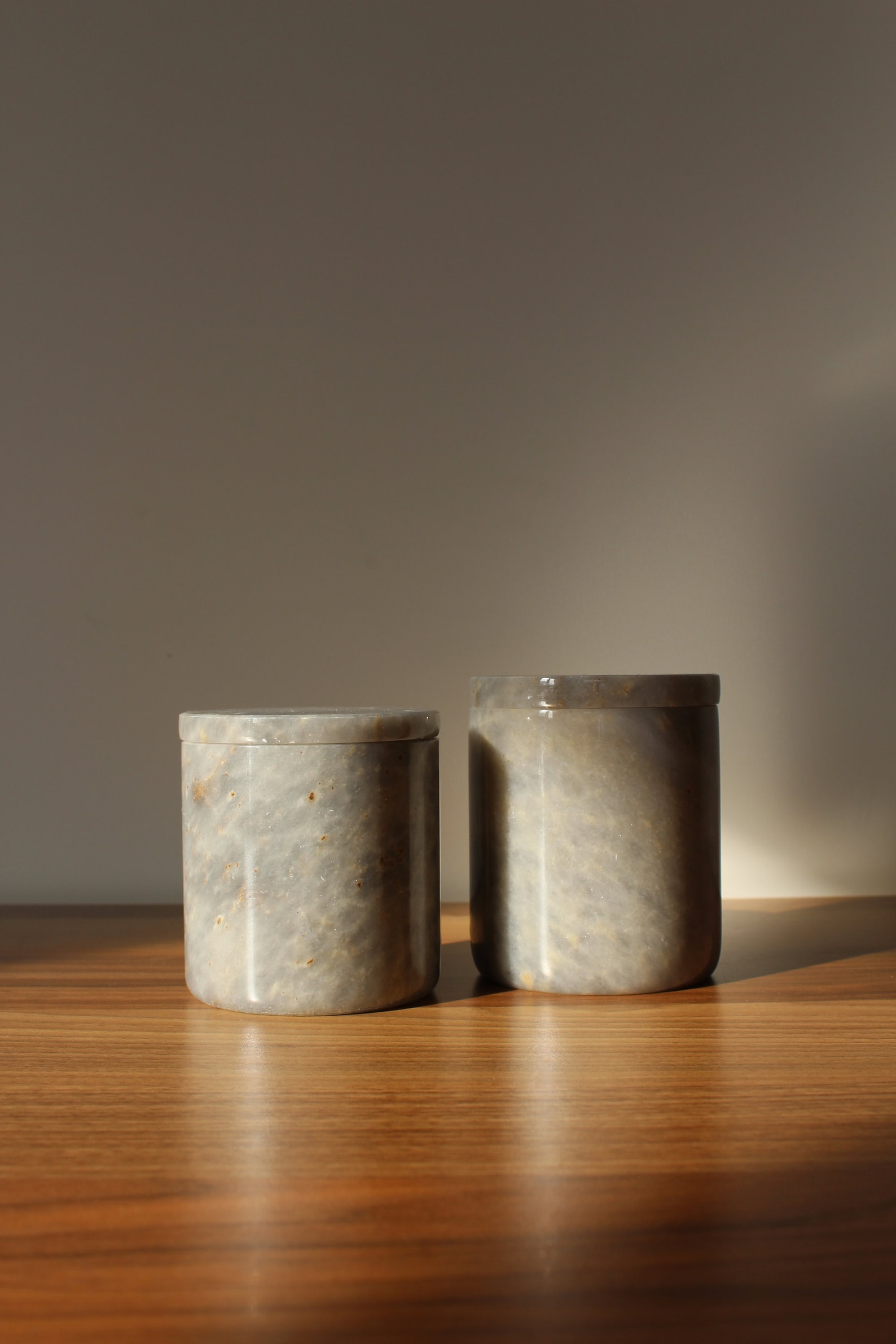 Marble Lidded Box Jar With Lid Natural Marble Stone Etsy