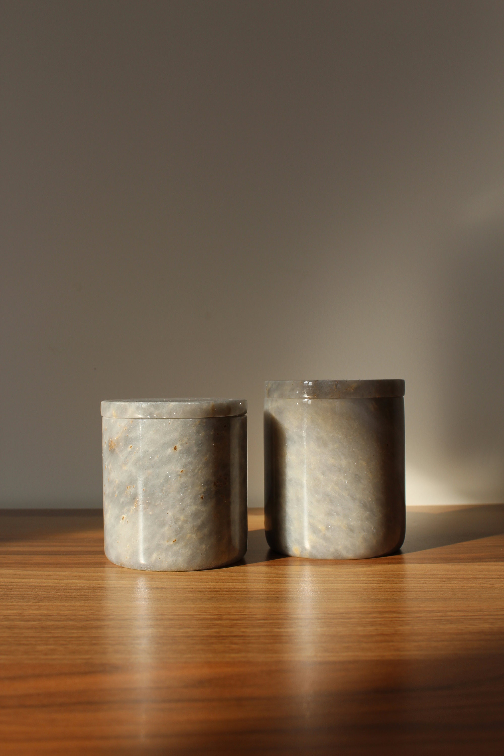 Marble Lidded Box Jar With Lid Natural Marble Stone Etsy