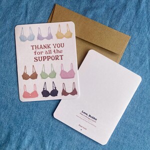 Thanks For All The Suppot | Greeting Card