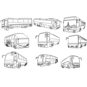 Enchanting School Bus Vector Illustration - Laser Engraving Digital Files - Magical Journey