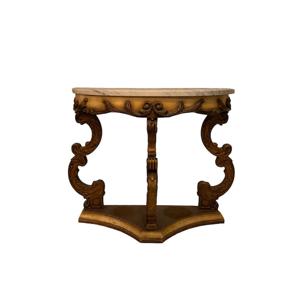 Demilune Table - Etsy