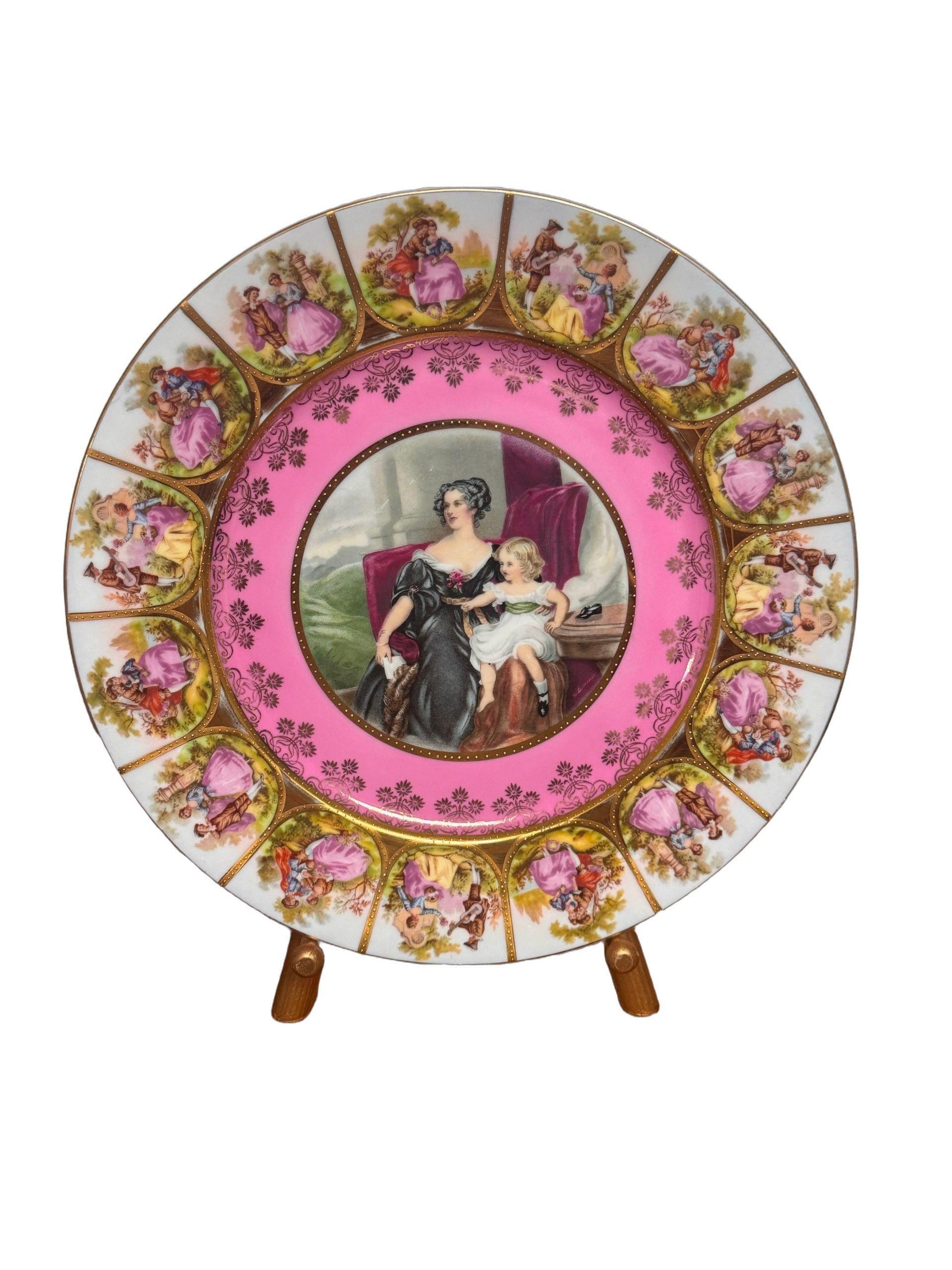 ドイツ製 Love story トレイ ケーキプレート ビンテージ ババリア Bavaria China Love Story - Etsy