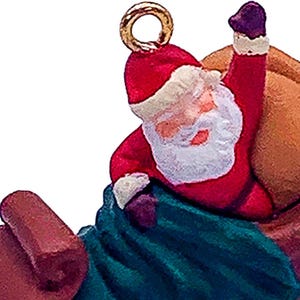 1996 Hallmark Keepsake Miniature Night Before Christmas Tree Ornament in Box